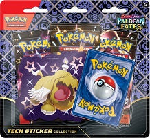 Pokemon Scarlet and Violet 4.5 Paldean Fates Tech Sticker Collection (1 at Random) (PREORDER January 2024)