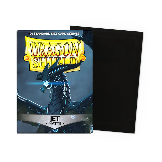Dragon Shield: Matte Jet Standard Sleeves