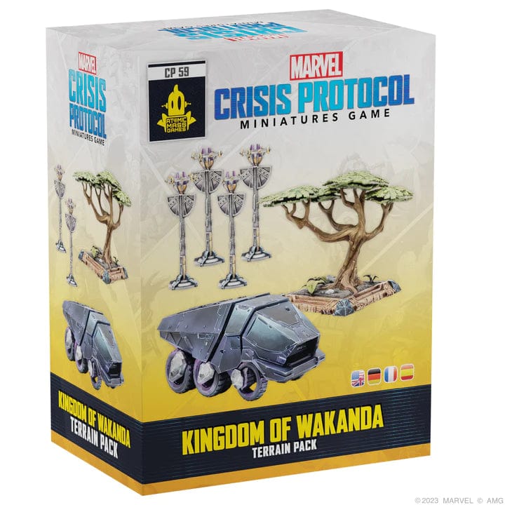 Marvel: Crisis Protocol - Kingdom of Wakanda Terrain Pack (Pre-Order)